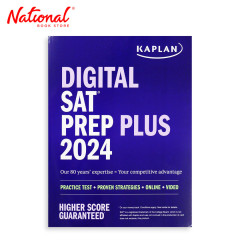 Digital SAT Prep Plus 2024 by Kaplan Test Prep - Trade...