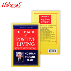 The Power of Positive Living by Norman Vincent Peale Trade Paperback - Self-Help Books