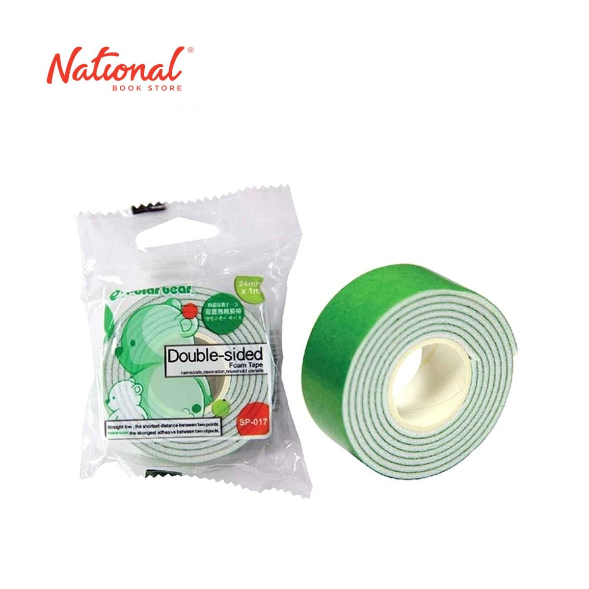 POLARBEAR DOUBLE-SIDED TAPE MOUNT 24MMX1M SMALL ROLL 1.5MM