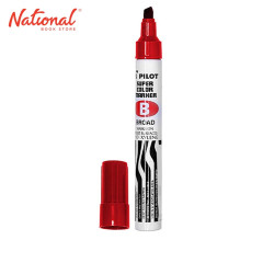 PILOT PERMANENT MARKER SCB RED BROAD