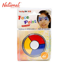 LUCKY ART FACE PAINT WB4 4 COLORS CAKE TYPE