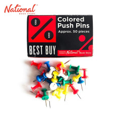 BEST BUY PUSH PIN  50S ASSORTED COLOR W WINDOW