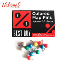 BEST BUY MAP PIN  50S ASSORTED COLOR W WINDOW