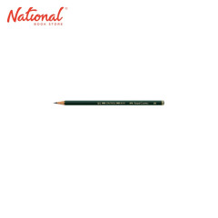 FABER CASTELL PENCIL WITH ERASER 9000 2B