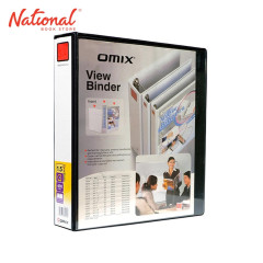 COMIX RING BINDER 3R A216BK A4 2IN DTYPE BLACK
