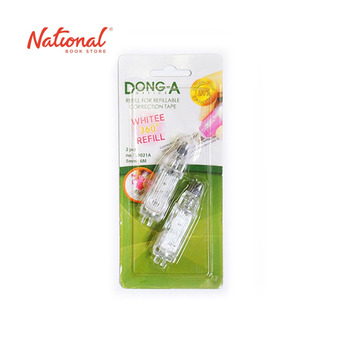 DONG-A CORRECTION TAPE REFILL 5MMX6M 2S