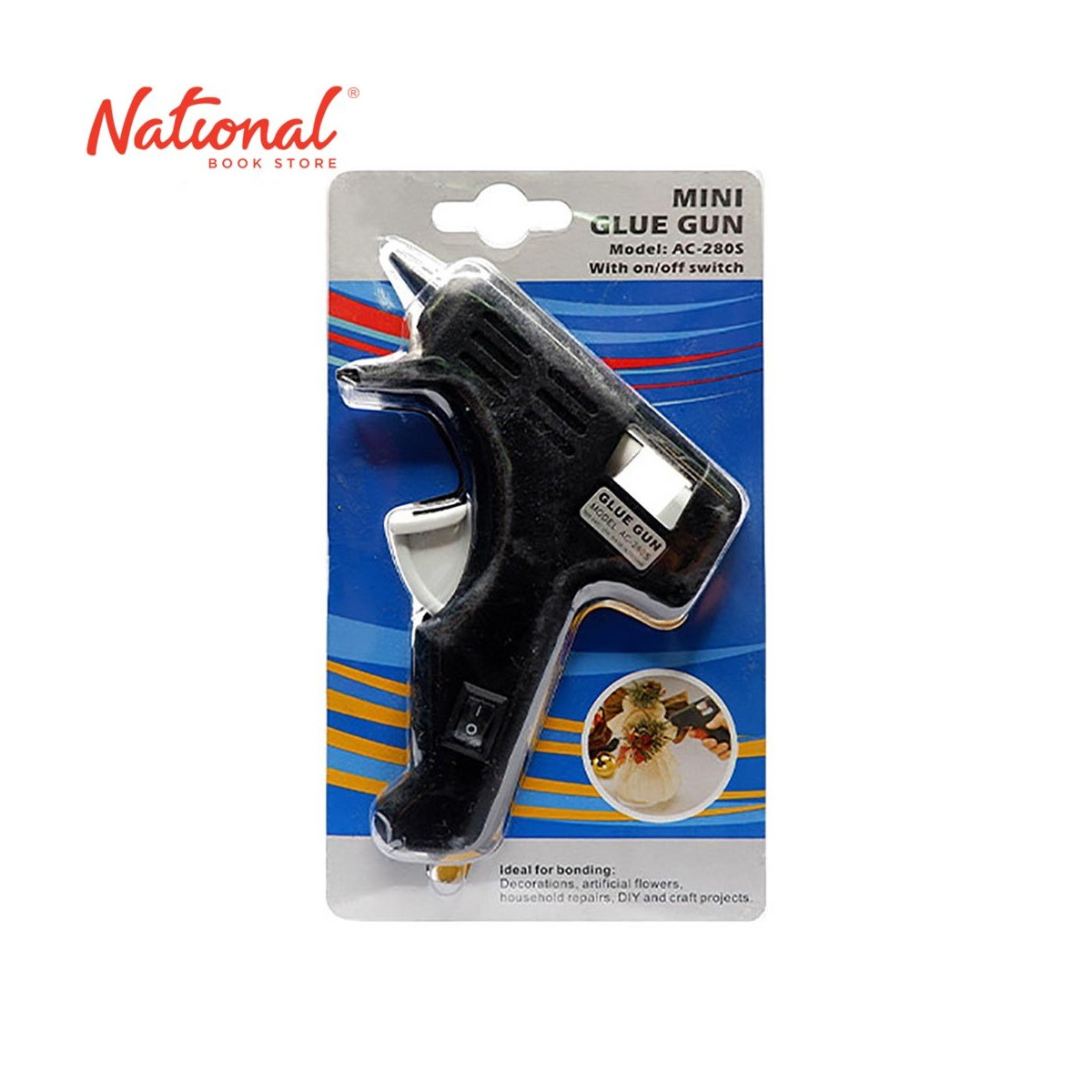 GLUE GUN AC2805 SMALL WITH ON & OFF SWITCH