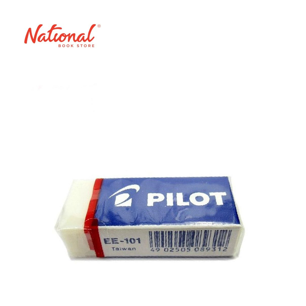 PILOT PLASTIC ERASER EE-101 WHITE SMALL