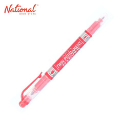 DONG-A PERMANENT MARKER RED DUAL TIP