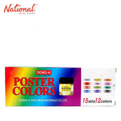 DONGA POSTER COLOR 15CC 12 COLORS
