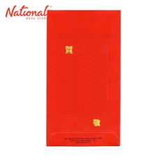 TRANSWORLD CHINESE ENVELOPE 10S RED 130GSM SMALL PLAIN
