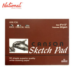 CANSON SKETCH PAD 9X12 50 SHEETS PADDED 90GSM