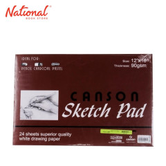 CANSON SKETCH PAD 12X18 24 SHEETS PADDED 90GSM
