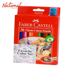 FABER-CASTELL CLASSIC COLORED PENCIL 12115856 36 COLORS LONG