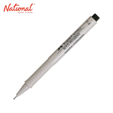 FABER CASTELL DRAWING PEN  0.4MM  ECCO PIGMENT