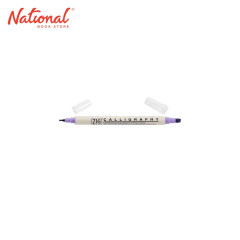 ZIG CALLIGRAPHY PEN MS3400 81 HYANCINTH DUAL TIP