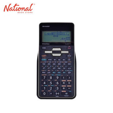SHARP SCIENTIFIC CALCULATOR ELW531THWT 422FUNCTIONS  BATTERY OPERATED WRITE VIEW VIOLET