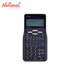 SHARP SCIENTIFIC CALCULATOR ELW531THWT 422FUNCTIONS  BATTERY OPERATED WRITE VIEW VIOLET