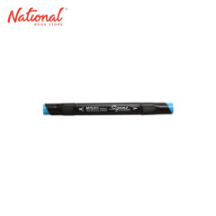 M&G GRAPHIC MARKER B205 CERULEAN BLUE TWIN TIP SIGNME...