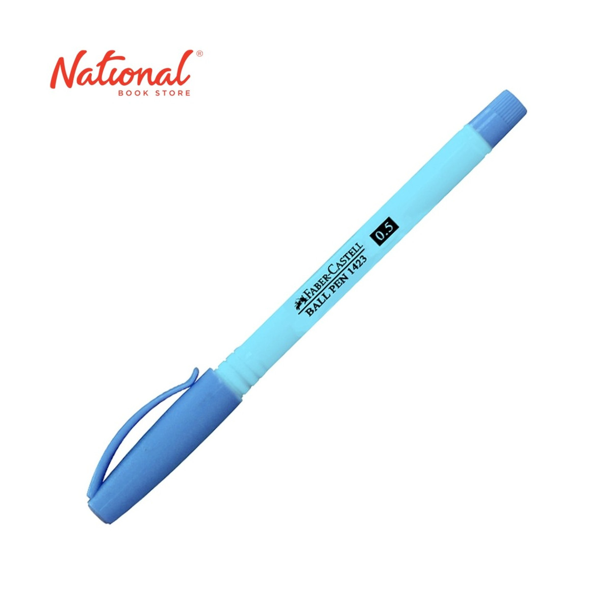FABER CASTELL BALLPOINT STICK 142340 TURQUOISE/BLACK INK