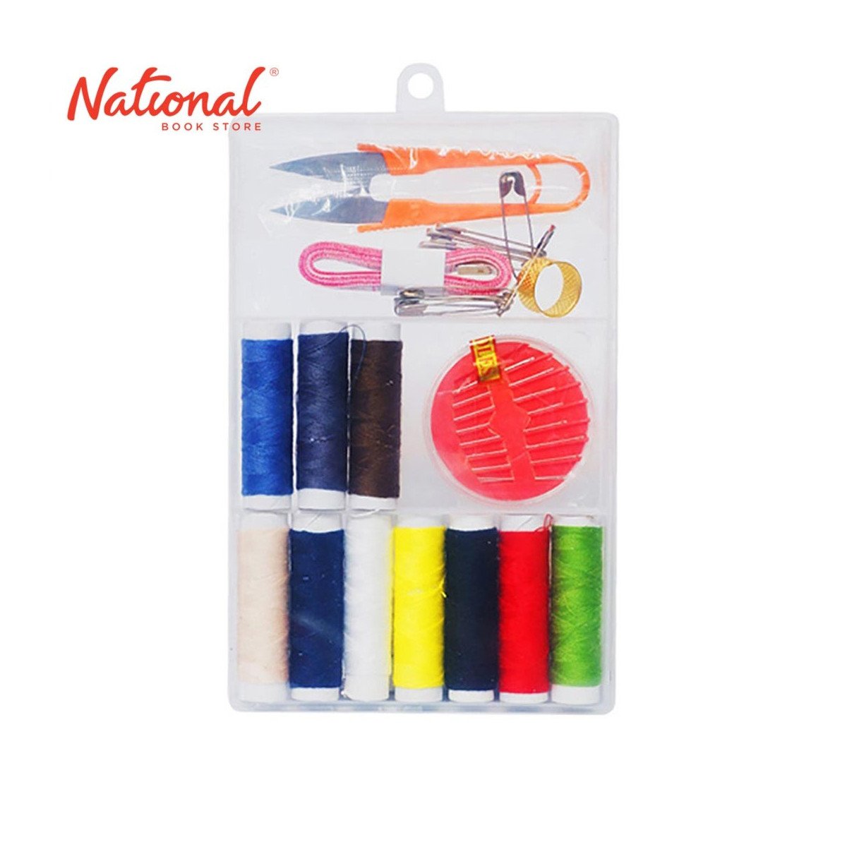 SEWING KIT C9092 PLASTIC CONTAINER 10 THREADS