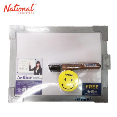 ARTLINE MAGNETIC BOARD  11X8.5IN PLASTIC FRAME WITH 1PC WHITEBOARD MARKER AND ERASE