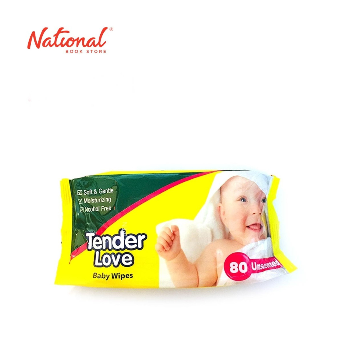 TENDER LOVE WET TISSUE TLWB9 8S UNSCENTED/ YELLOW