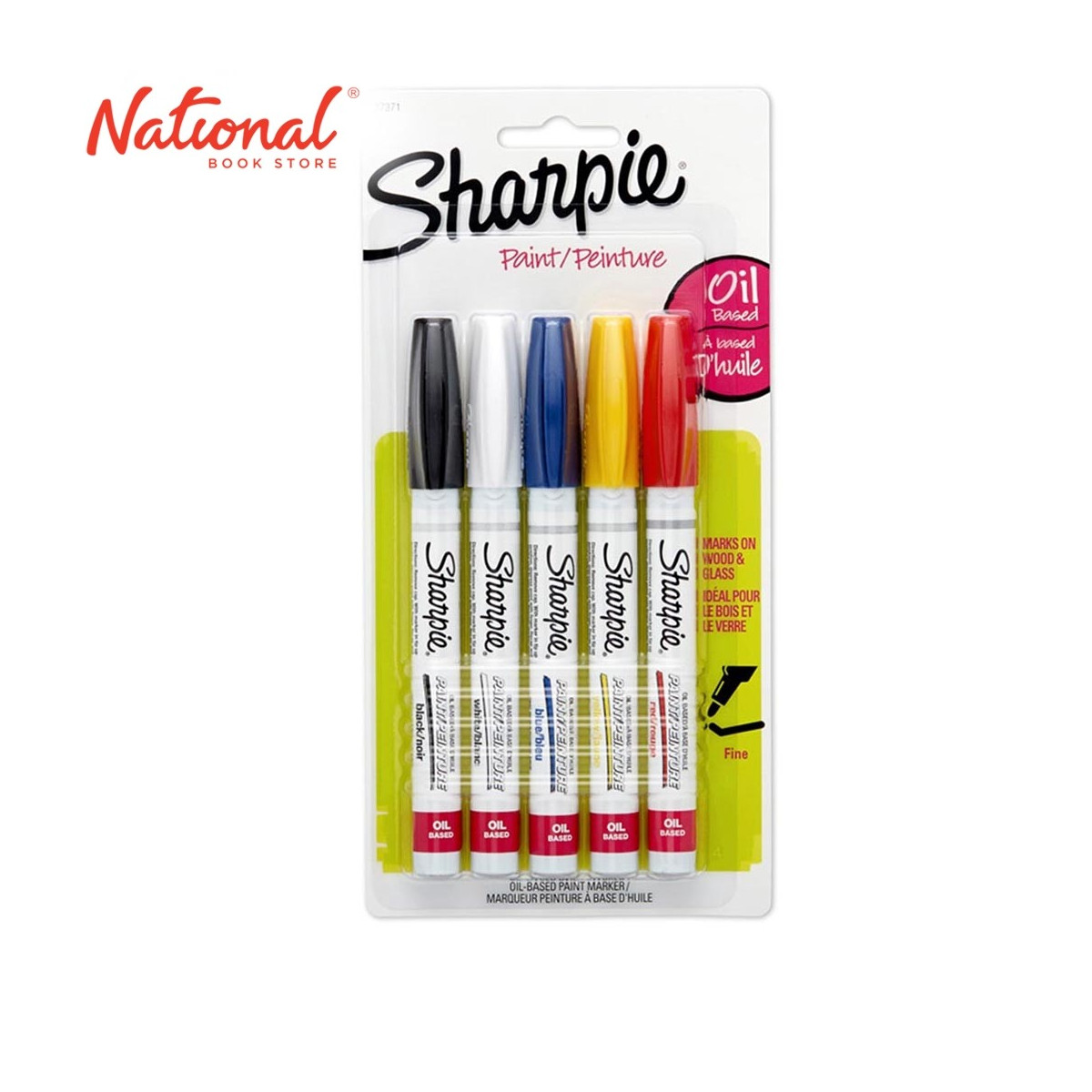 SHARPIE PAINT MARKERS 4016215 FINE OIL BASED 5S
