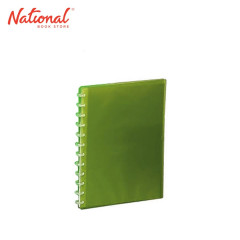 COMIX CLEARBOOK REFILLABLE A548 A4 20SHEETS 11HOLES GREEN
