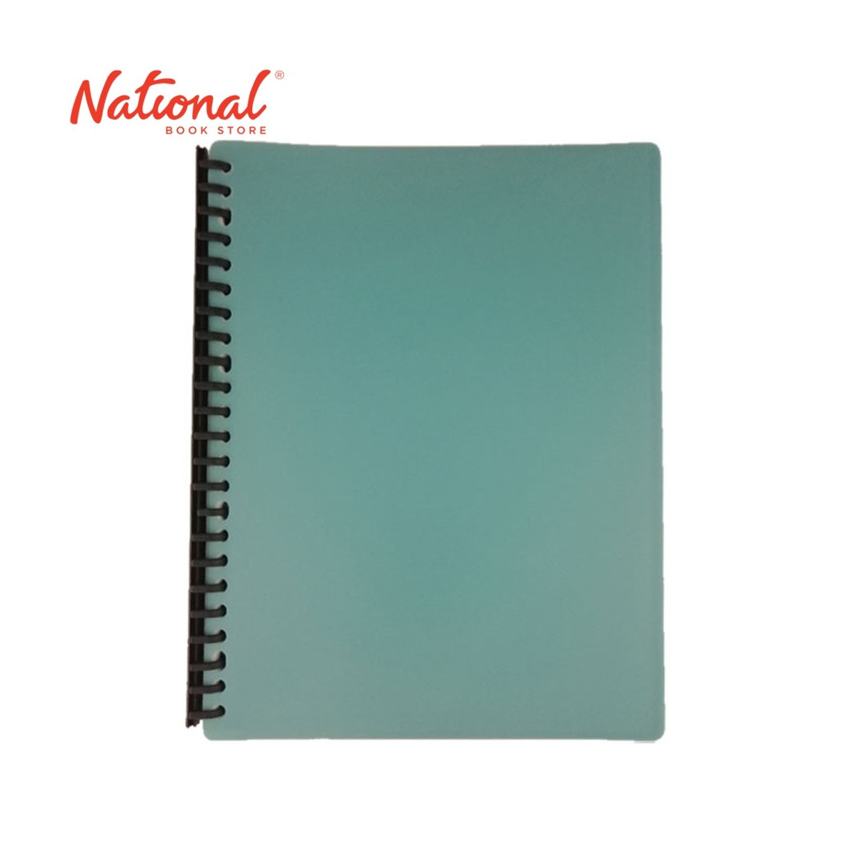 DFC CLEARBOOK REFILLABLE 623A  A4 20SHEETS 23HOLES GREEN