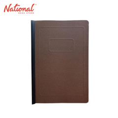 VECO FOLDER COLORED WITH SLIDE LONG MOROCCO, BROWN