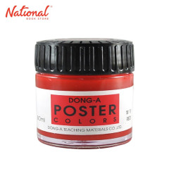 DONG-A POSTER COLOR 113321 10 ML, RED