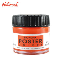 DONG-A POSTER COLOR 113321 10 ML, ORANGE