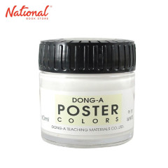 DONG-A POSTER COLOR 113321 10 ML, WHITE