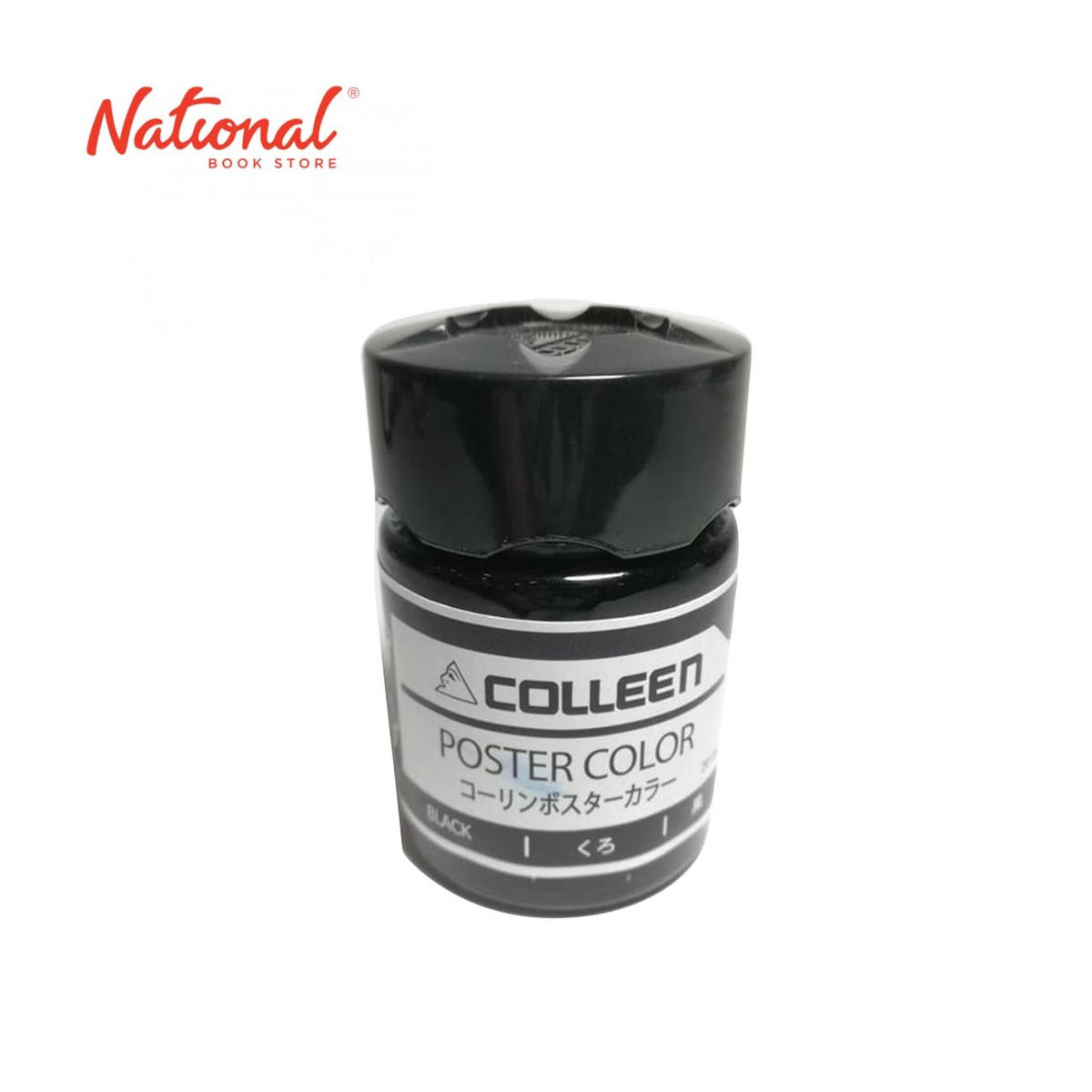 COLLEEN POSTER COLOR 12001 20ML, 12001 BLACK