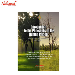 INTRODUCTION TO THE PHILOSOPHY OF THE HUMAN PERSON FOR SENIOR HIGHSCHOOL
