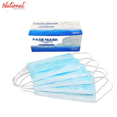 FACE MASK SURGICAL 3-PLY DISPOSABLE 50PCS/BOX