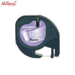 DYMO TAPE CARTRIDGE   LETRA TAG IRON ON, CLEAR