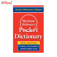 Merriam Webster's Pocket Dictionary