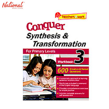 CONQUER SYNTHESIS AND TRANSFORMATION FOR PRIMARY LEVELS WORKBOOK 3