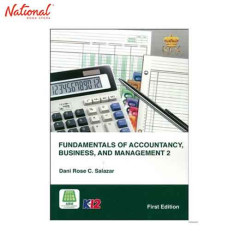FUNDAMENTALS OF ACCOUNTANCY BUSINESS AND MANAGEMENT 2...