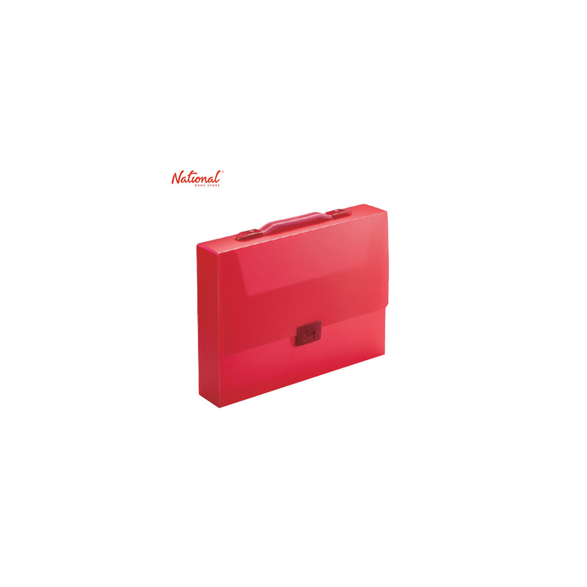 PORTFOLIO FILE CASE  WITH HANDLE P282 A4, RED