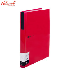 PORTFOLIO CLEARBOOK FIXED P8152T A4 20SHEETS, RED