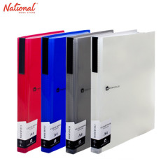 PORTFOLIO CLEARBOOK FIXED P8152T A4 20SHEETS, RED