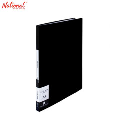 PORTFOLIO CLEARBOOK FIXED P186-20N  A4 20SHEETS, BLACK