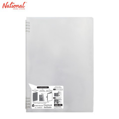 PORTFOLIO CLEARBOOK REFILLABLE P256GSV  A4 10SHEETS 30HOLES RING MECHANISM, CLEAR