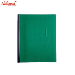 STARFILE FOLDER COLORED WITH SLIDE SHORT EMBOSSED, GREEN