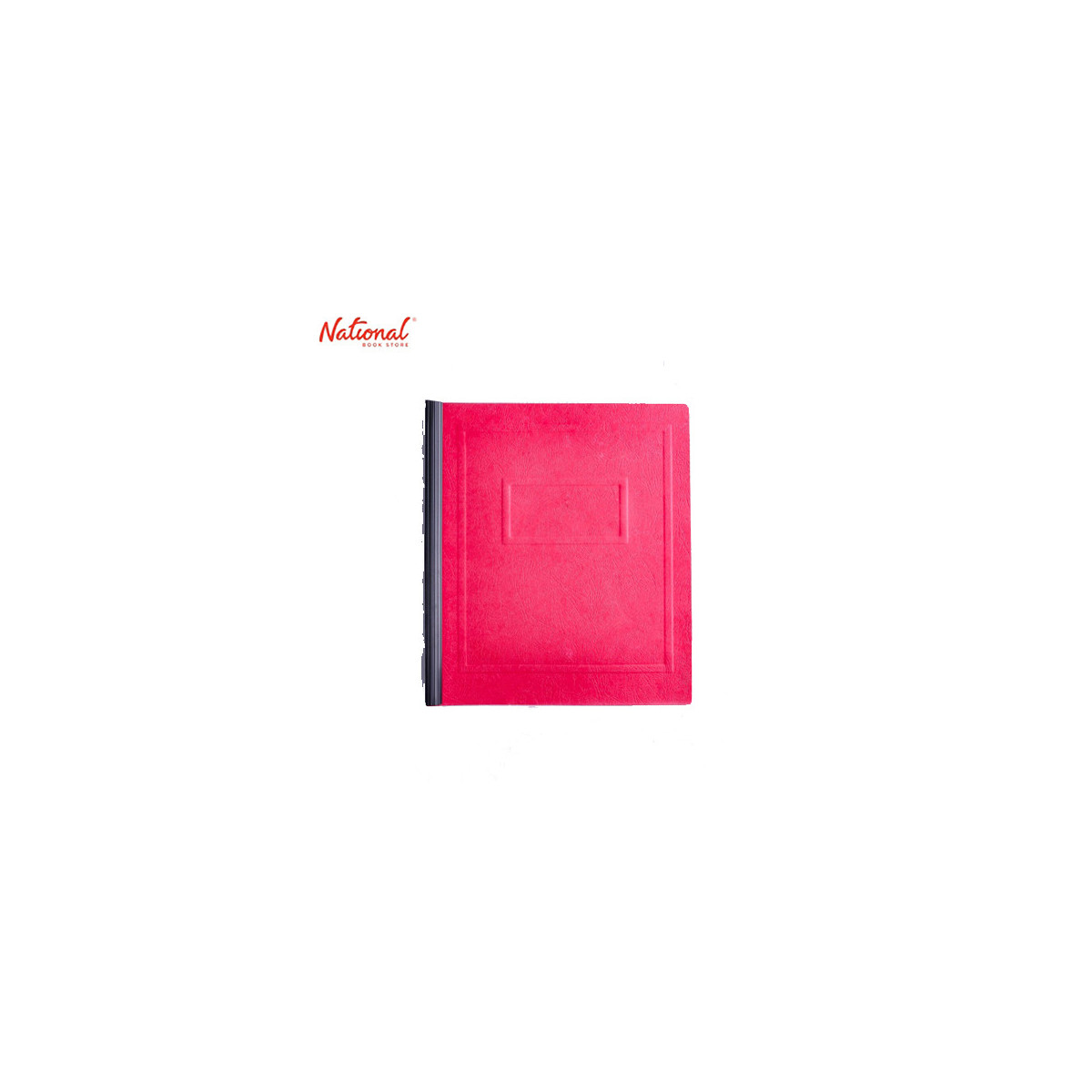 STARFILE FOLDER COLORED WITH SLIDE SHORT EMBOSSED, RED