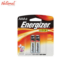 ENERGIZER BATTERY AAA E92BP2 MAX 2S