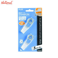PLUS CORRECTION TAPE REFILL WH605B 5MMX6M 2S